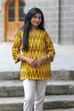 Aadya V-neck Kurti 1a