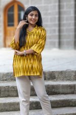 Aadya V-neck Kurti 1b